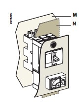 施耐德CompactNSX100至630带外置测量模块的门开孔