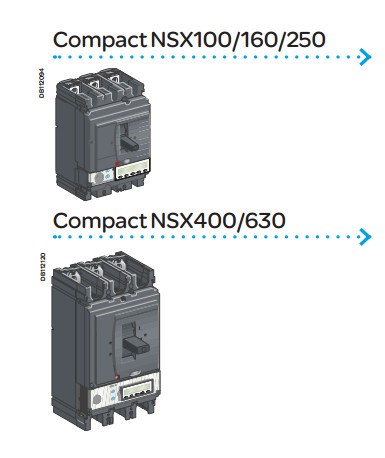 施耐德低压配电及电动机保护CompactNSX脱扣单元